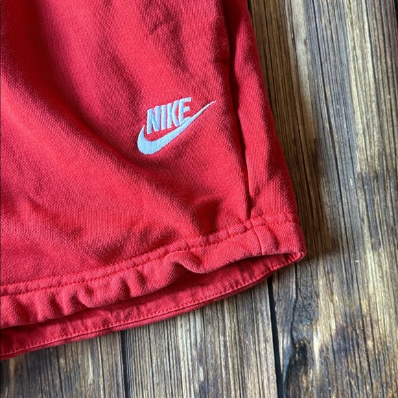 Nike Red Soft Lounge Drawstring Shorts M - Picture 2 of 4